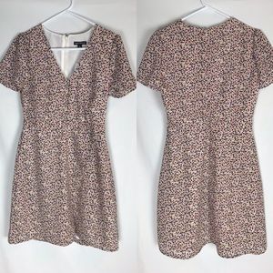 J. Crew Ditsy Floral Mini Tea Dress